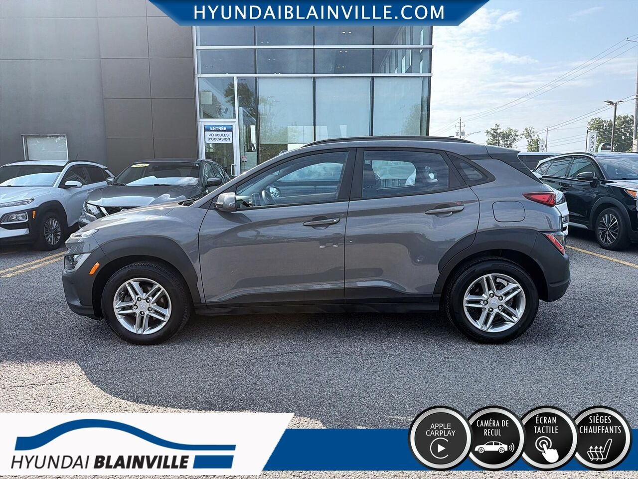 2023 Hyundai Kona Grey Blainville - photo #6