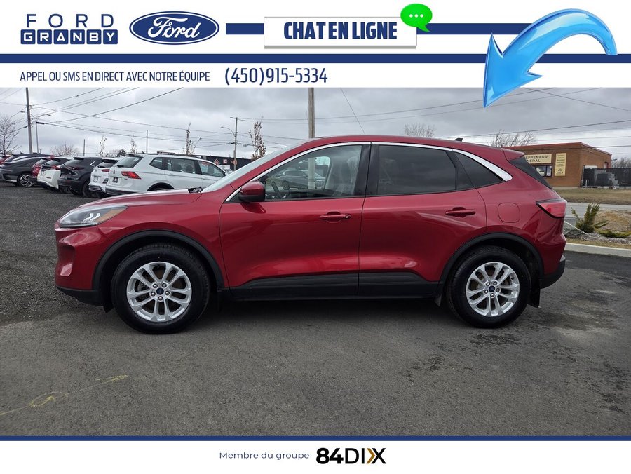 Ford Escape SE hybride TI/AWD 2021 Rouge