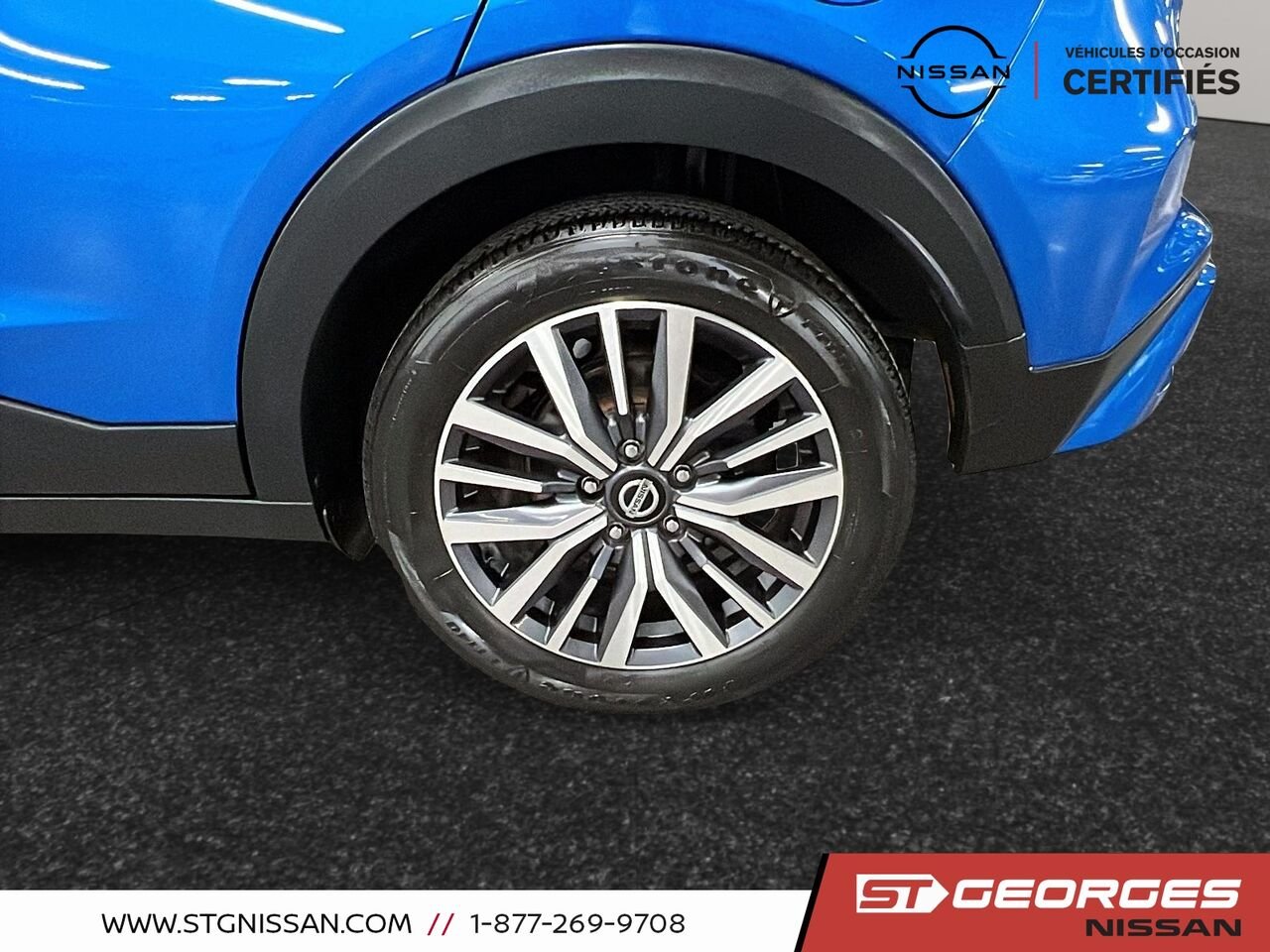 2021 Nissan Kicks Blue Saint-Georges - photo #6