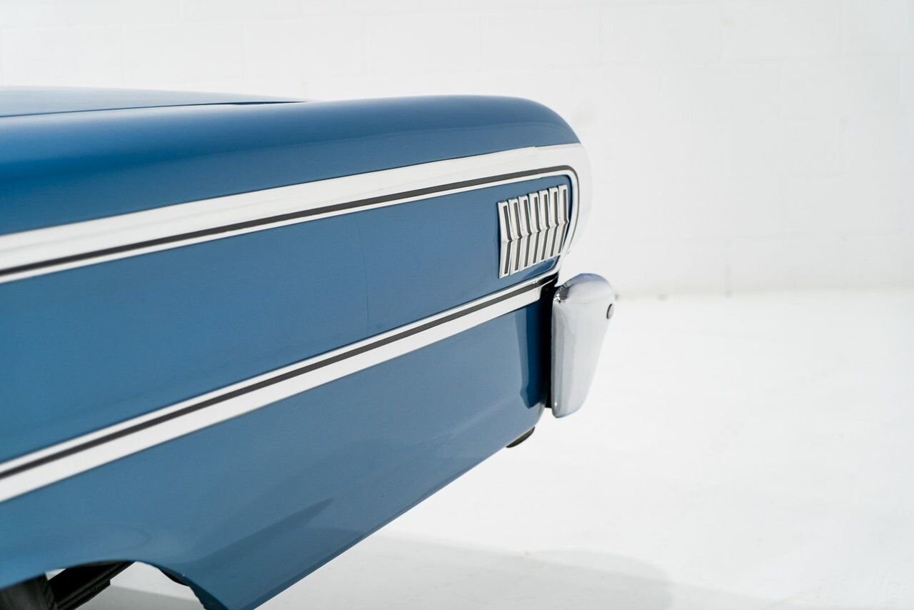 Ford Galaxie 500 *PRIX EN USD* 406 Cu In TriPower 4-Speed Convertible 1963 Bleu Montréal - photo #49