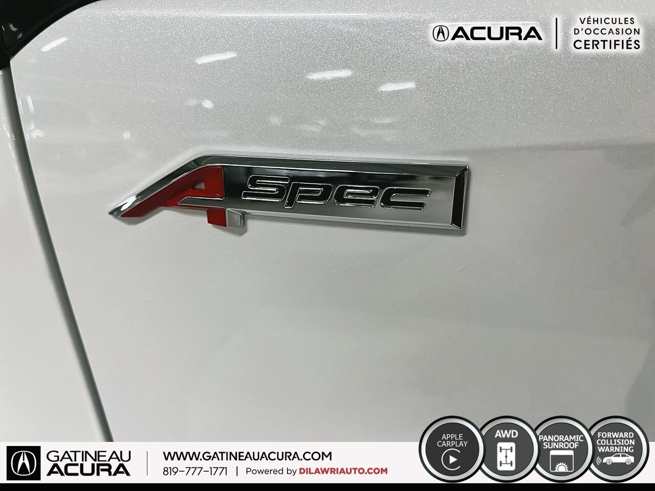 Acura ADX A-Spec AWD 2025 Blanc Ottawa & Gatineau - photo #17