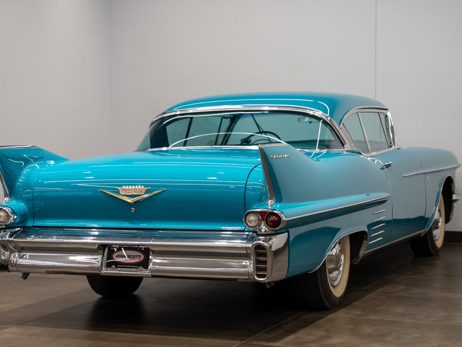Cadillac Series 62 1958 1958 Bleu