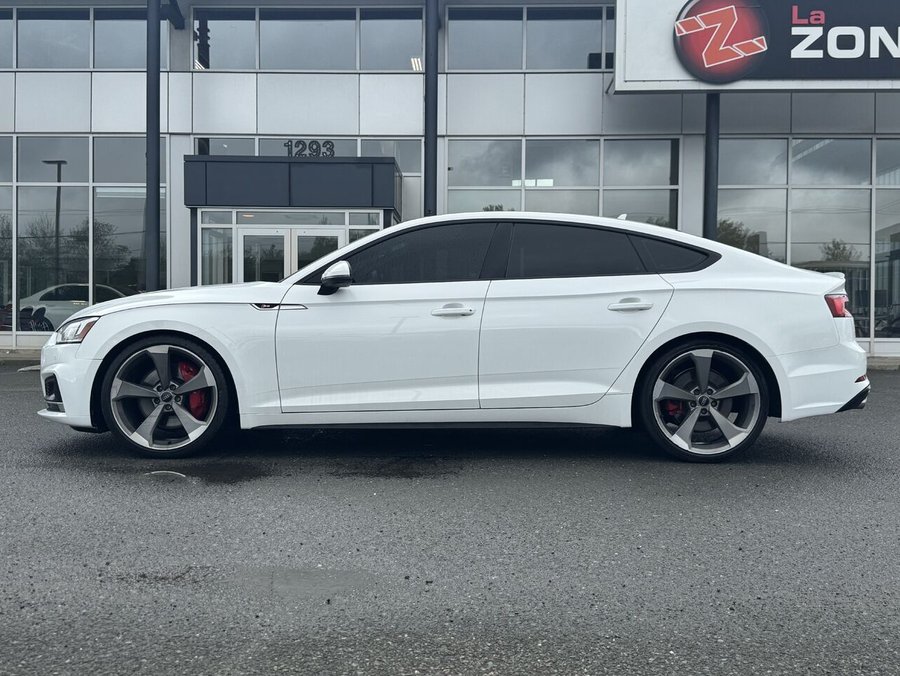 Audi S5 Sportback Technik 2019 2019 Blanc