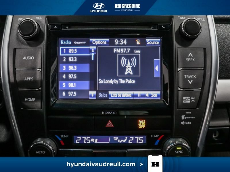 Toyota Camry YW69 | 4dr Sdn I4 Auto XSE 2016 Bleu Laval - photo #26