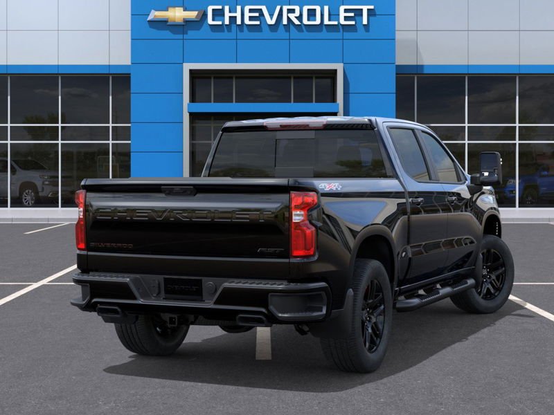 2026 CHEVROLET Silverado 1500 RST cabine multiplace 4RM 147 po BLACK Gatineau - photo #3