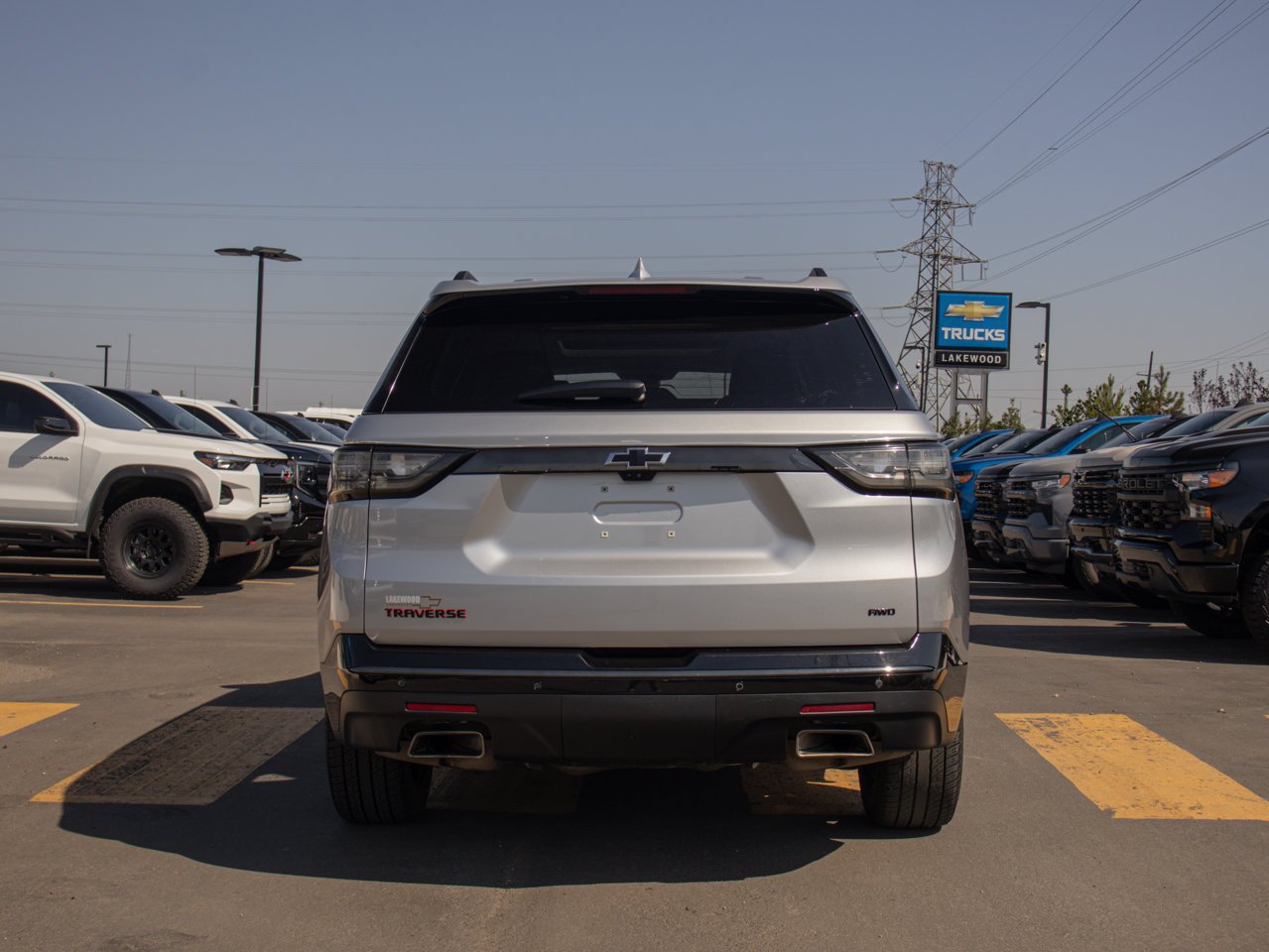 2019 Chevrolet Traverse AWD 4dr Premier w/1LZ Grey Sherwood Park - photo #8