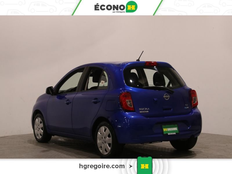 Nissan MICRA 822033 | SV AUTO GR ÉLEC A/C BLUETOOTH CAMÉRA 2015 Bleu Laval - photo #5