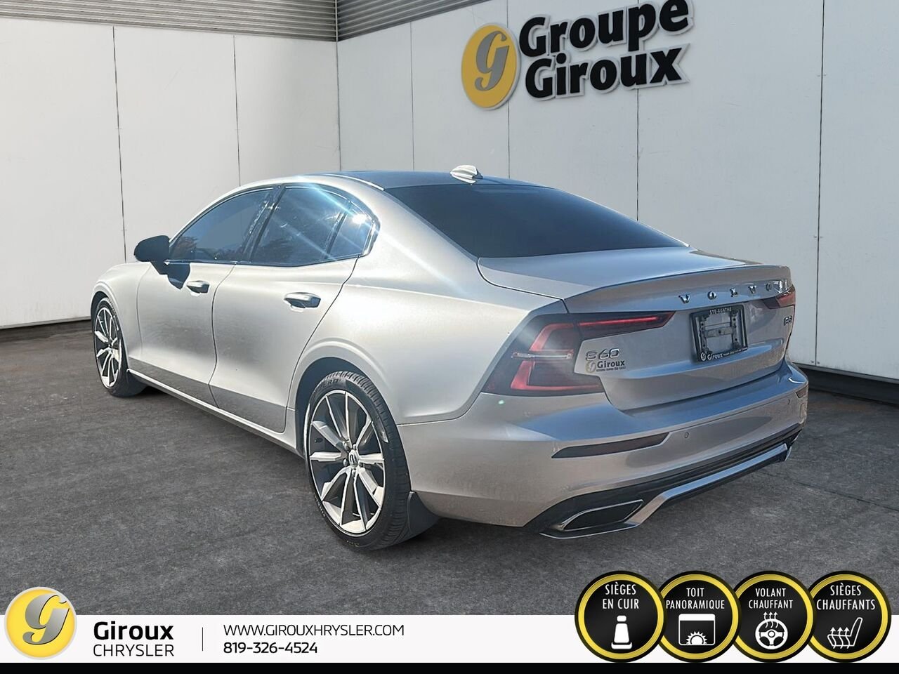 Volvo S60 2022 Argent Sainte-Agathe-des-Monts - photo #3