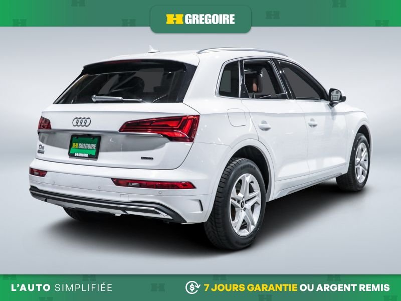 Audi Q5 727999 | Komfort AWD AUTO AC CUIR GR ELECT MAGS CAMERA RECU 2023 Blanc Laval - photo #8
