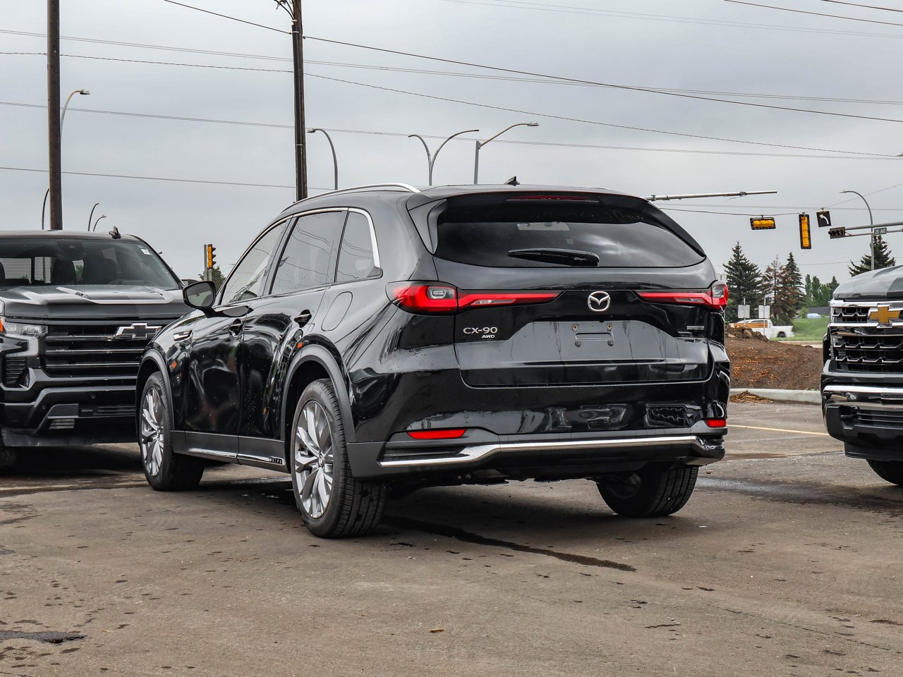 2025 Mazda CX-90 MHEV GT AWD Black Sherwood Park - photo #5