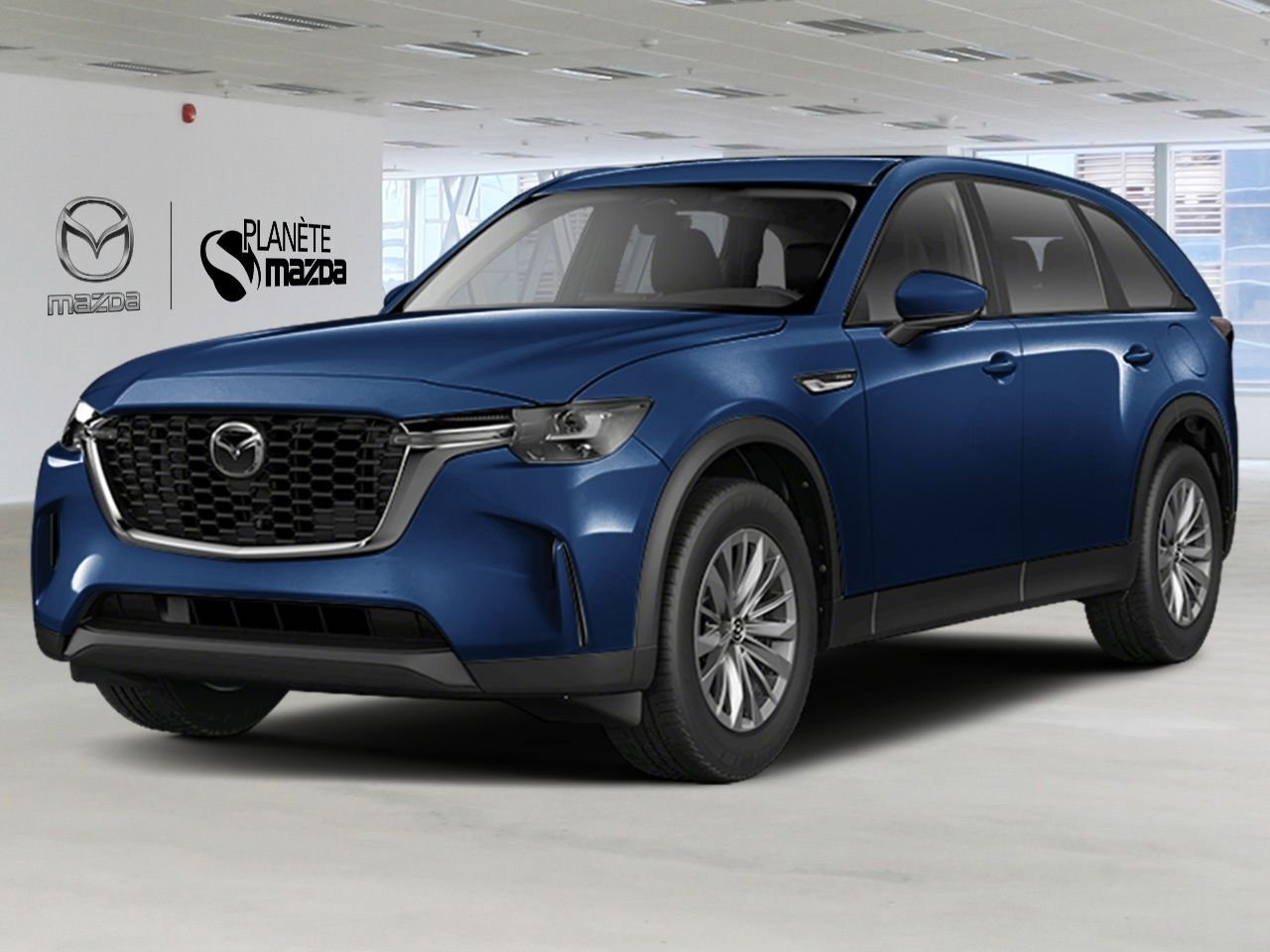 2026 Mazda CX-90 PHEV JM3KKBHA9T1412466 Deep Crystal Blue Mica Mirabel - photo #0