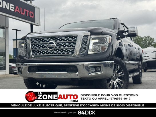 Nissan Titan XD Cummins 2016 2016 Noir