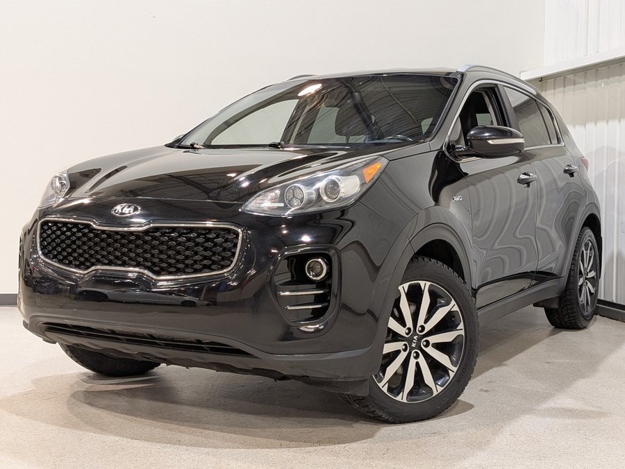 Kia Sportage EX Tech AWD w/Dark Brown 2018 Noir