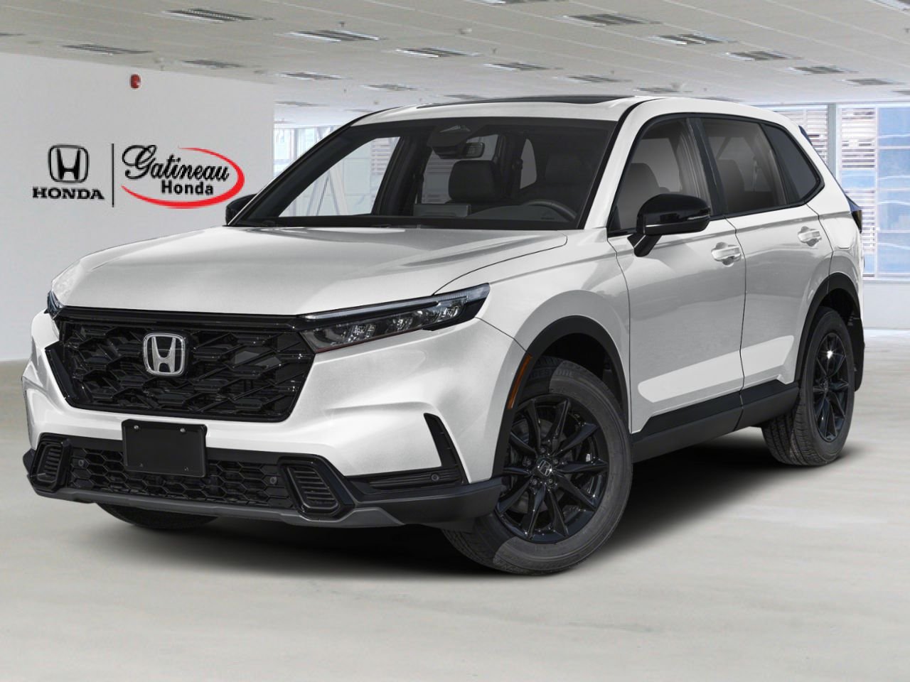Honda CR-V hybride EX-L Traction Intégrale 2026 Blanc Gatineau - photo #0