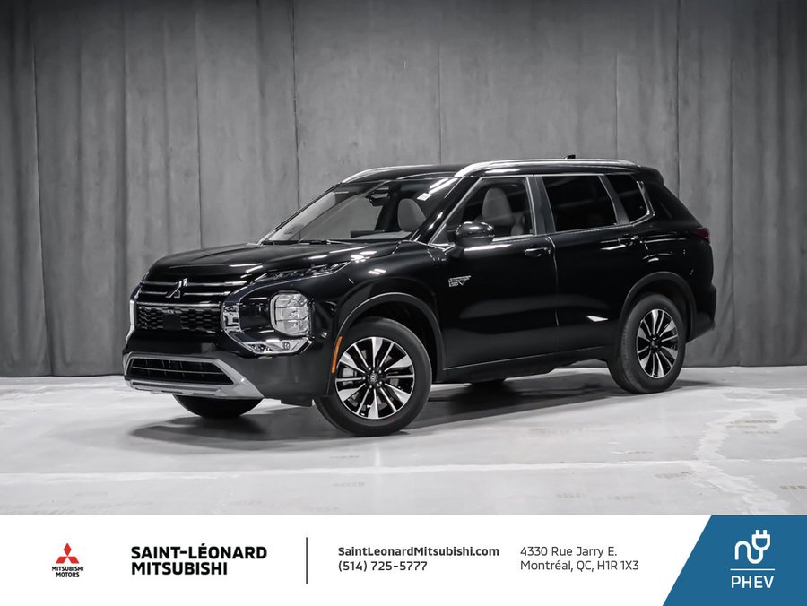 Mitsubishi Outlander PHEV LE 2026 Fini taillé diamant Noir de qualité supérieure