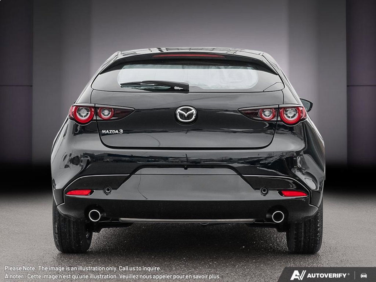 2026 Mazda Mazda3 Sport JM1BPAKL5T1889880 Jet Black Mica Mirabel - photo #4