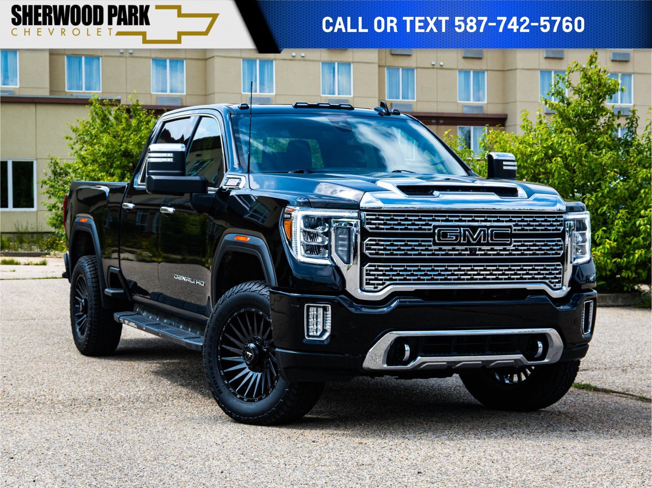 2021 GMC Sierra 2500HD 4WD Crew Cab 159 Denali Black Sherwood Park - photo #0