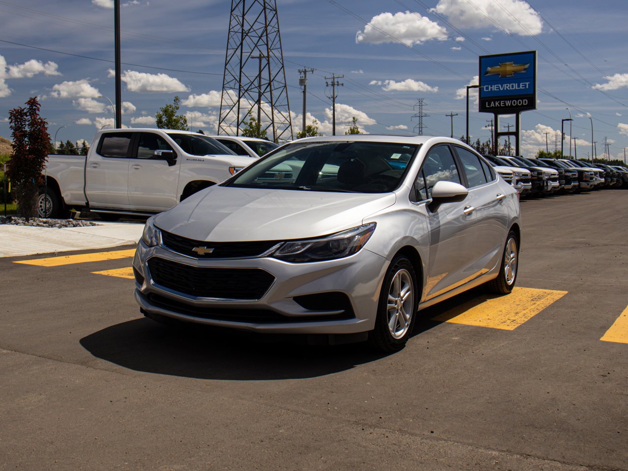 2017 Chevrolet Cruze 4dr Sdn 1.4L LT w/1SC Grey Sherwood Park - photo #3