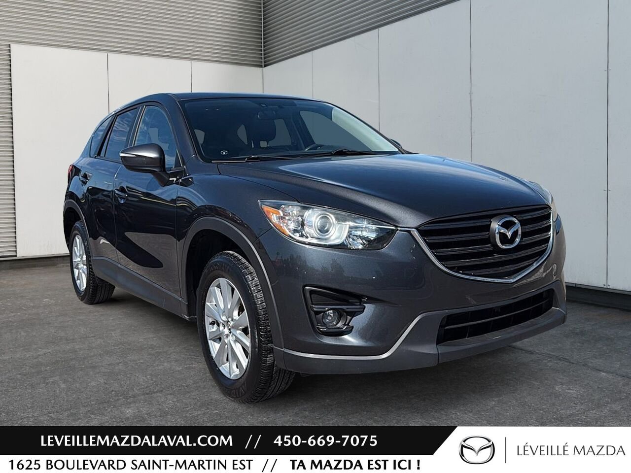 Mazda CX-5 GS 4 portes à traction avant, boîte automatique 2016 Bleu Laval - photo #2