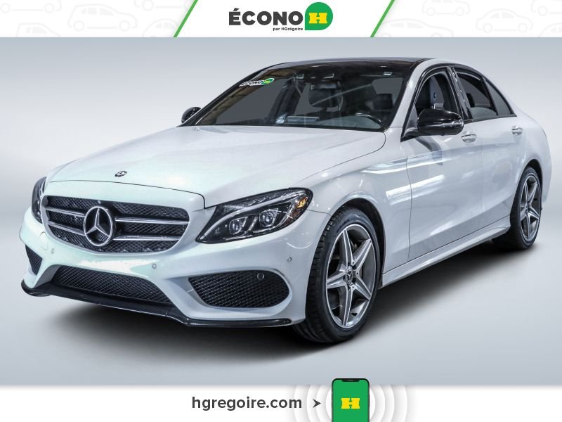 2017 Mercedes Benz C-Class White Blainville - photo #2