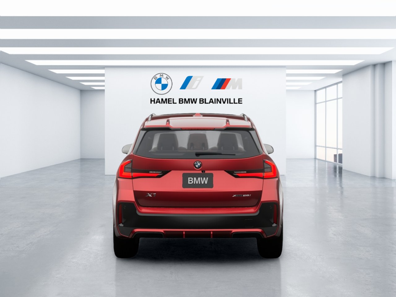 2026 BMW X1 Loc. 48 m. 710$/mois à 0% Vegas Red Metallic Blainville - photo #4