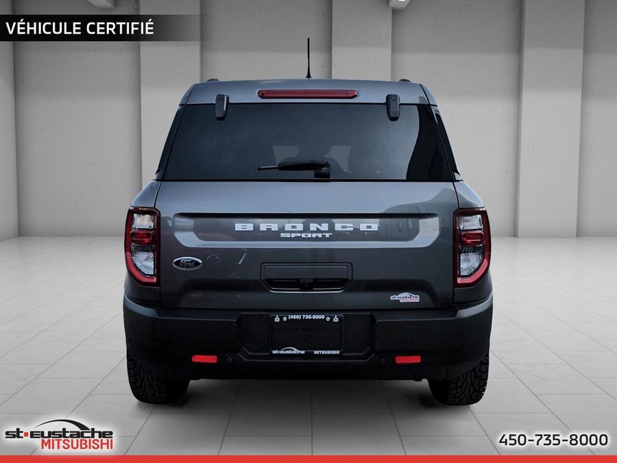 2022 Ford Bronco Sport Big Bend 4X4-GPS-BANC CHAUFFANT-CARPLAY/ANDROID AUTO Grey