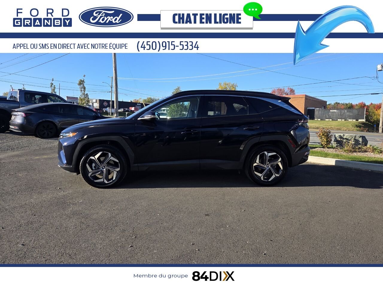 2024 Hyundai Tucson Hybrid Blue Granby - photo #3
