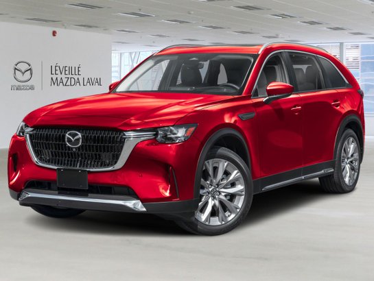 Mazda CX-90 hybride léger 2026 2026 Rouge vibrant cristal métallisé