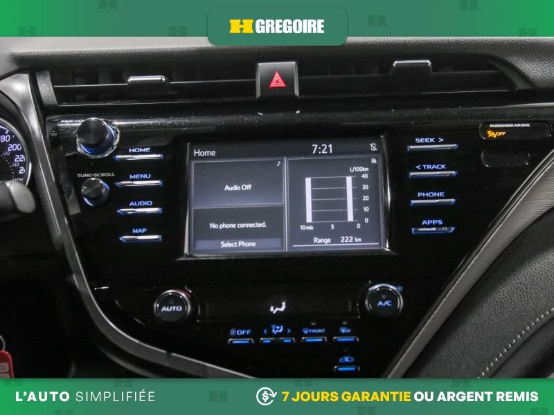 Toyota Camry 730155 | SE AUTO A/C CUIR NAV GR ELECT MAGS CAM RECUL 2019 Noir Laval - photo #23