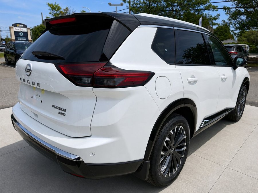 NISSAN Rogue 2026 2026 Blanc Everest triple couche deux tons