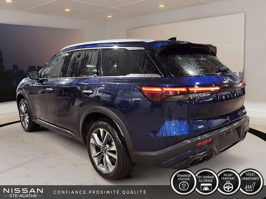 2024 INFINITI QX60 LUXE|TOIT| CUIR| CARPLAY Blue