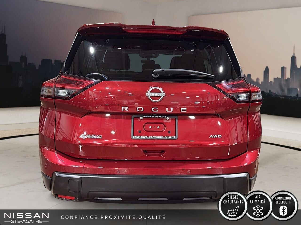 2024 Nissan Rogue S TI Red Saint-Jérôme - photo #3