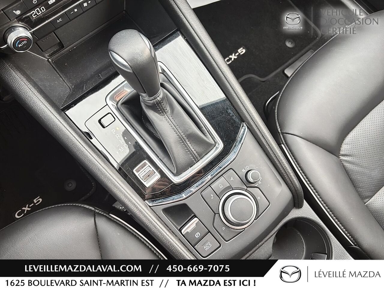 Mazda CX-5 GS TI sans désactivation de cylindres 2024 Noir Laval - photo #12