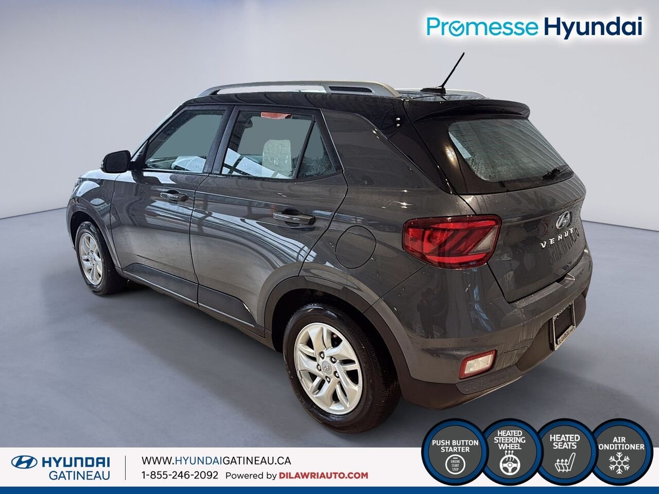 2024 Hyundai Venue Grey Gatineau - photo #3