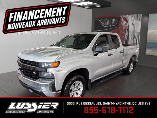 CHEVROLET SILVERADO 1500 WT + GARANTIE DISPONIBLE 2019 Argent