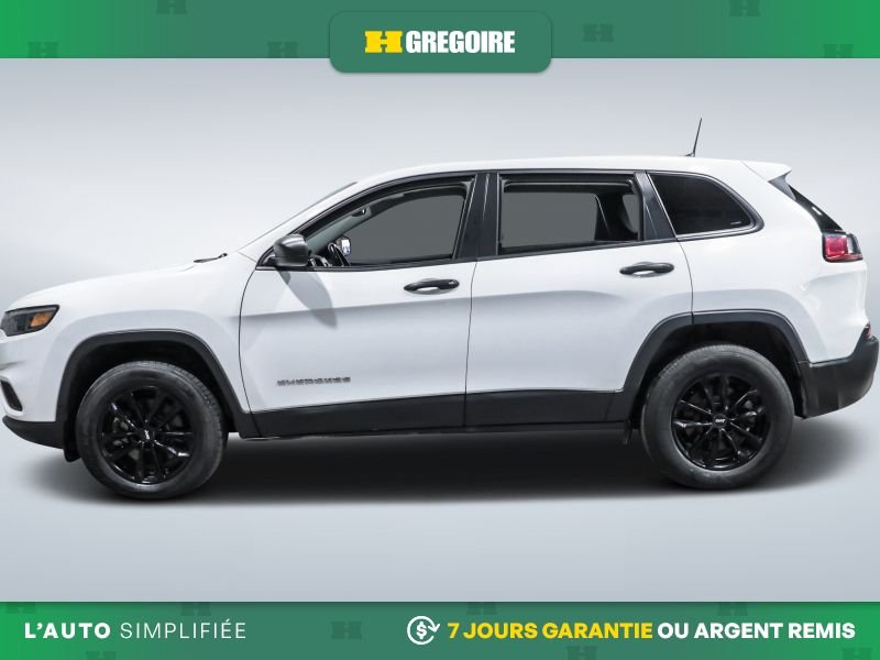 Jeep Cherokee 726692 | SPORT 4WD V6 MAGS ATTACHE REMORQUE 2021 Blanc Laval - photo #4
