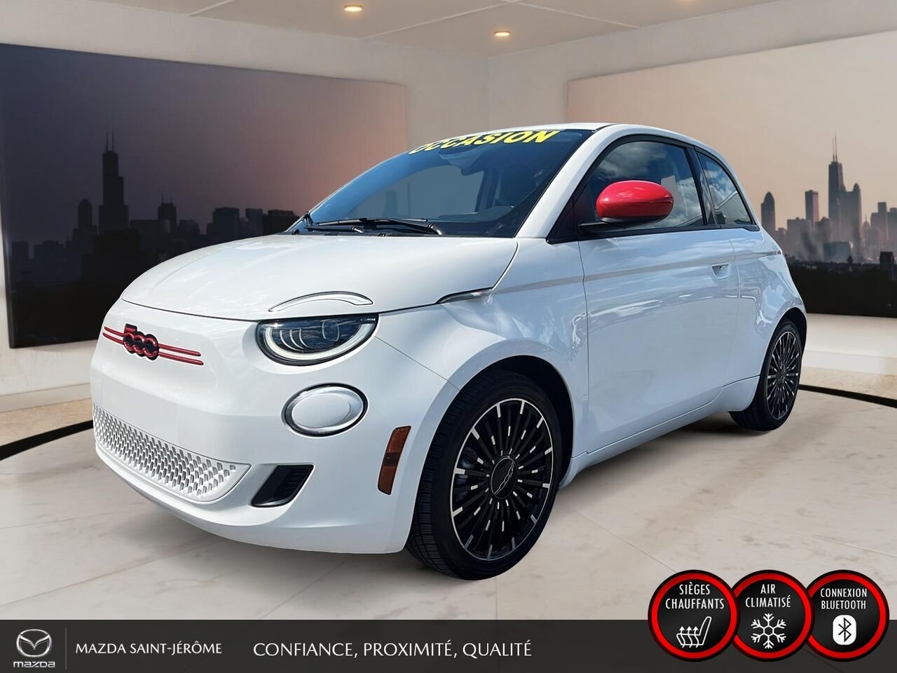 FIAT 500e 2024 Blanc Saint-Jérôme - photo #0