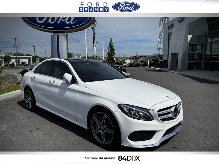 Mercedes-Benz Classe-C C 400 AMG 4MATIC BI-TURBO 2015 Blanc