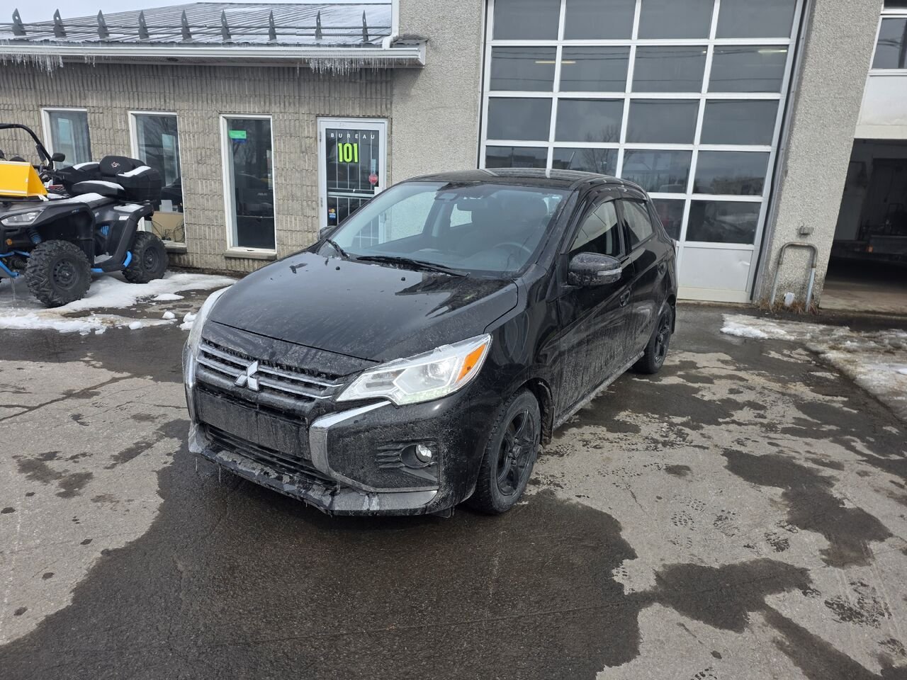 2024 Mitsubishi Mirage Grey  - photo #0