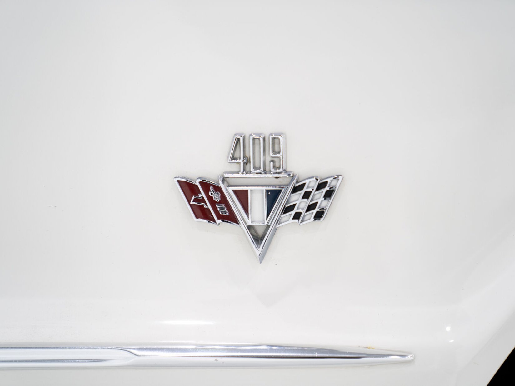 Chevrolet Biscayne Matching 409 / 425HP Transmission 4 Vitesse Complètement Entièrement restauré **PRIX EN USD** 1964 Blanc Montréal - photo #28