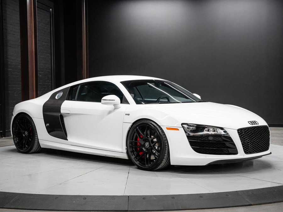 2010 Audi R8 2010 White