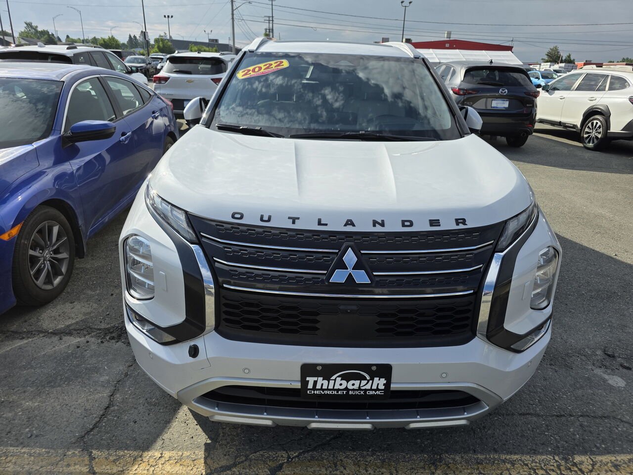 2022 Mitsubishi Outlander GT S-AWC White Rouyn-Noranda - photo #34