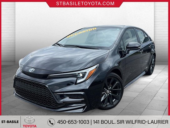TOYOTA Corolla Hybride 2025 2025 Noir minuit métallisé