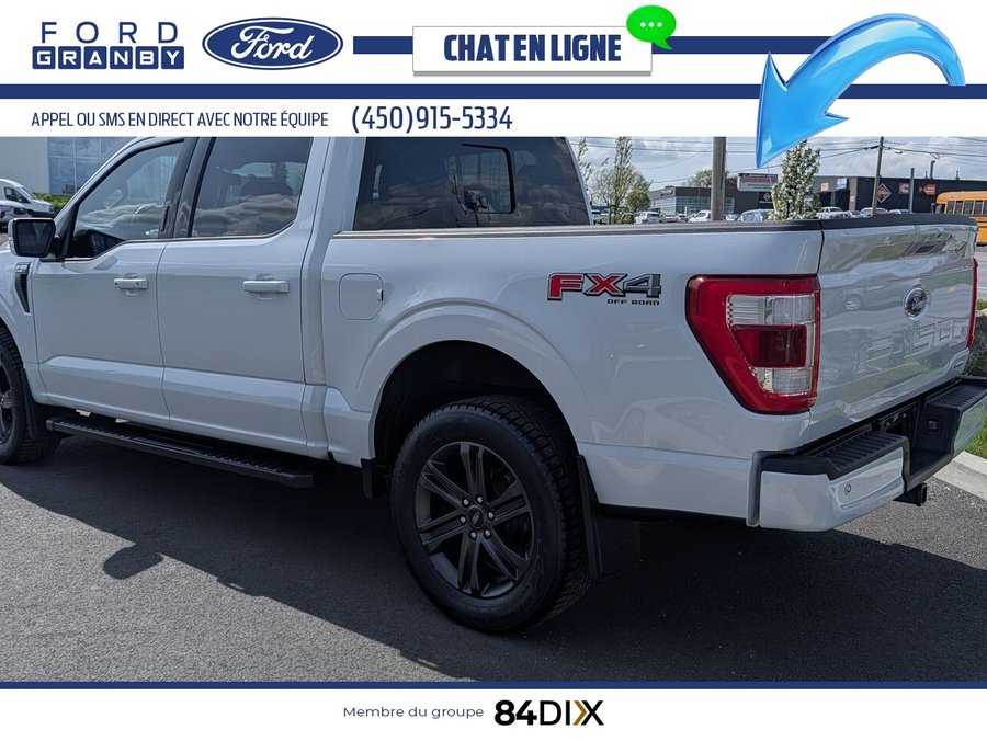 Ford F-150 LARIAT cabine SuperCrew 4RM caisse de 5,5 pi 2022