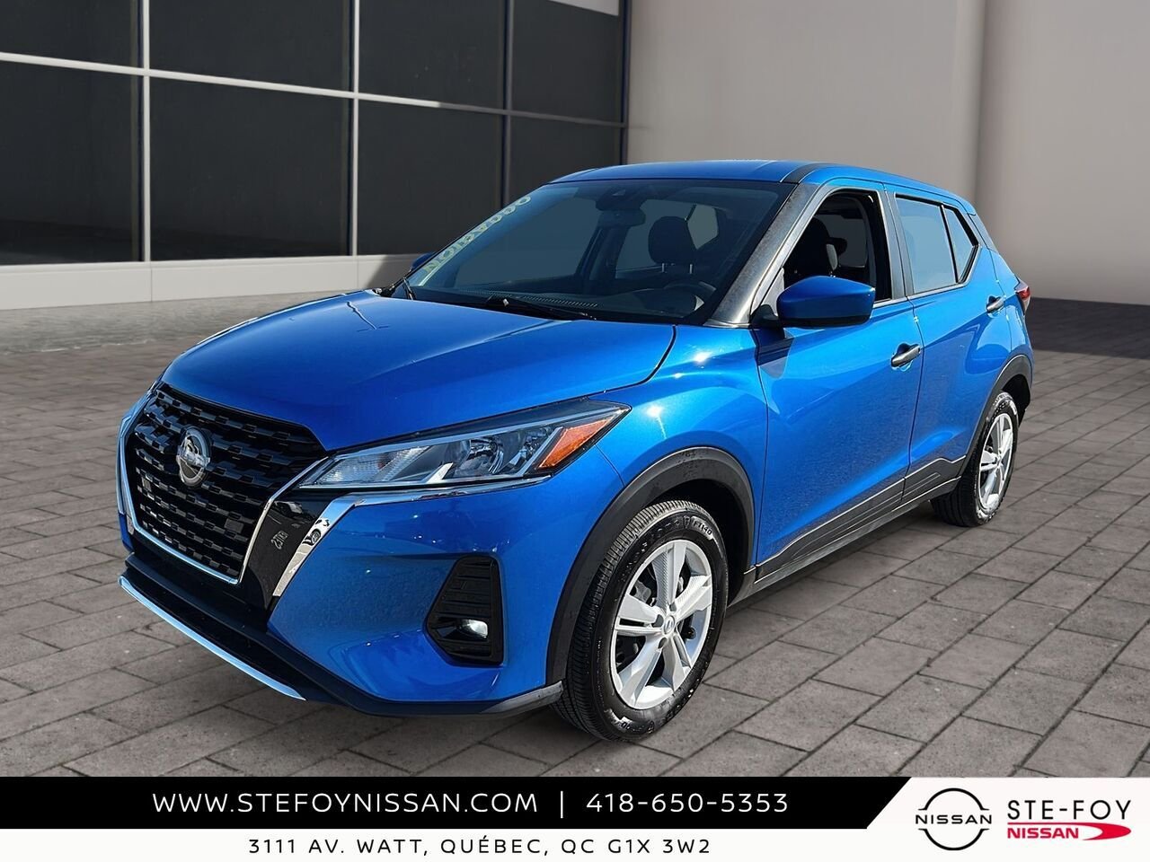 Nissan Kicks S TA 2024 Bleu Ste-Foy - photo #0