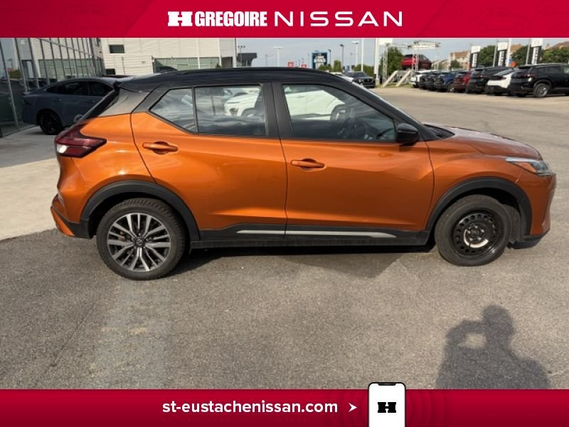 Nissan Kicks SR4534 | SR DEM. A DISTANCE APPLE CARPLAY SIEGES CHAUFFANTS 2021 Orange Laval - photo #13