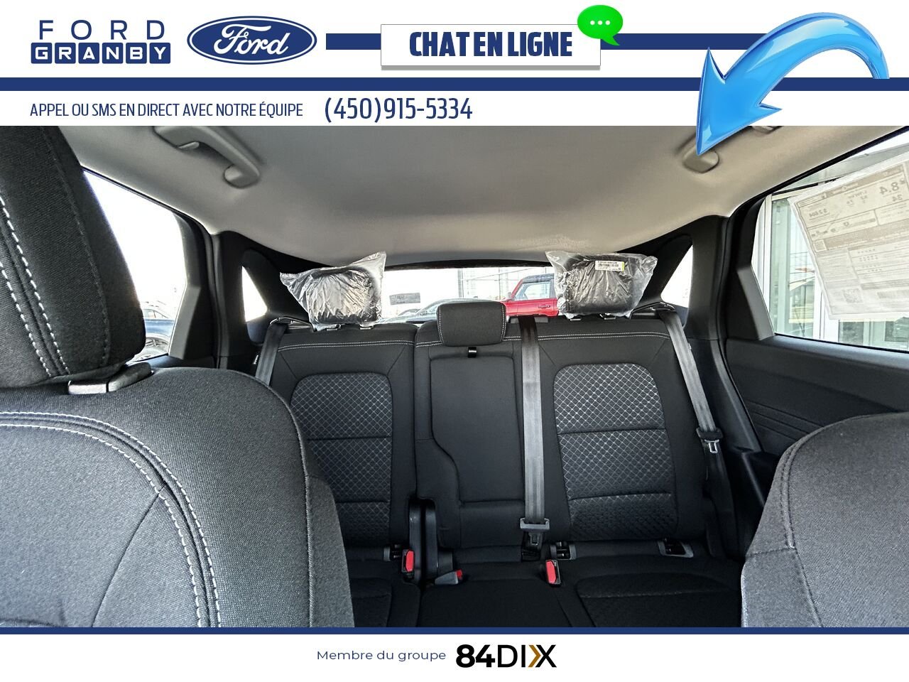 Ford Escape 2025 Noir agate métallisé Granby - photo #18