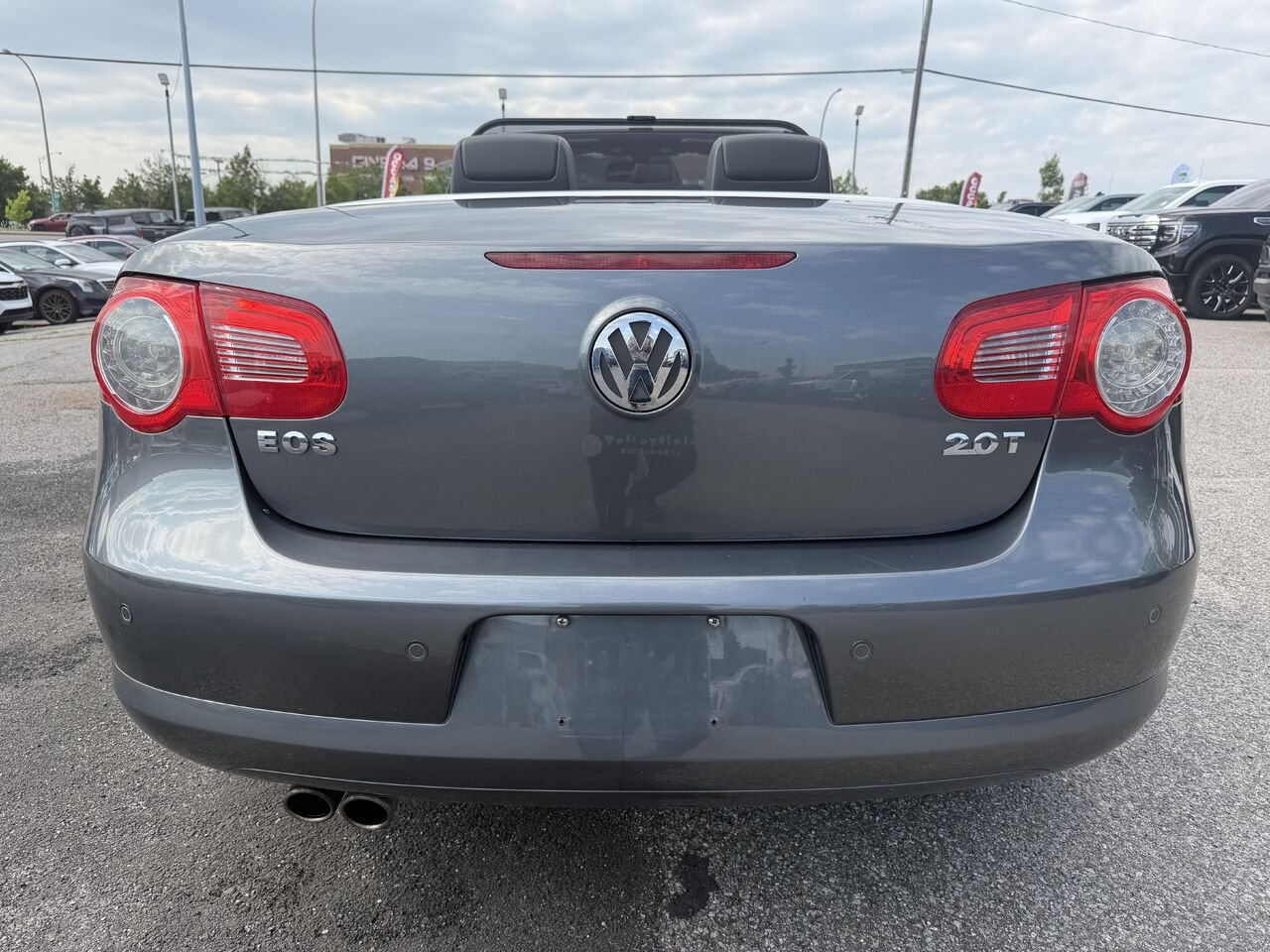 VOLKSWAGEN EOS DSG Highline décapotable 2 portes 2011 Gris Gatineau - photo #9
