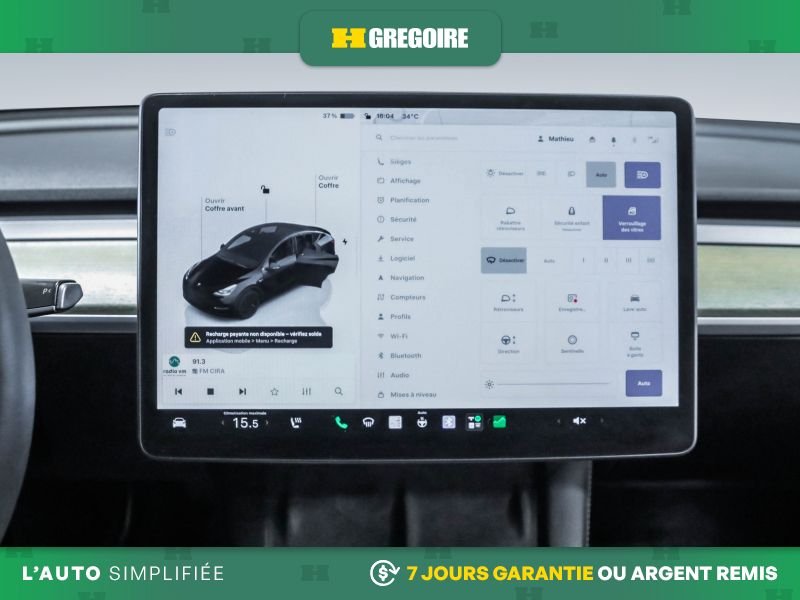 Tesla Model Y 2023 Noir Blainville - photo #19
