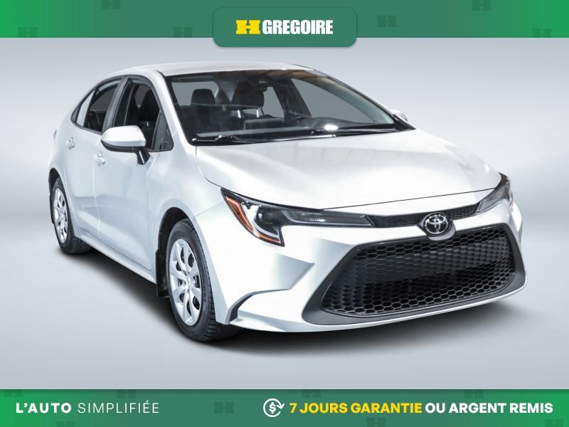 Toyota Corolla 727157A | LE AUTO AC GR ELEC CAM RECULE BLUETOOTH 2022 Argent Laval - photo #0